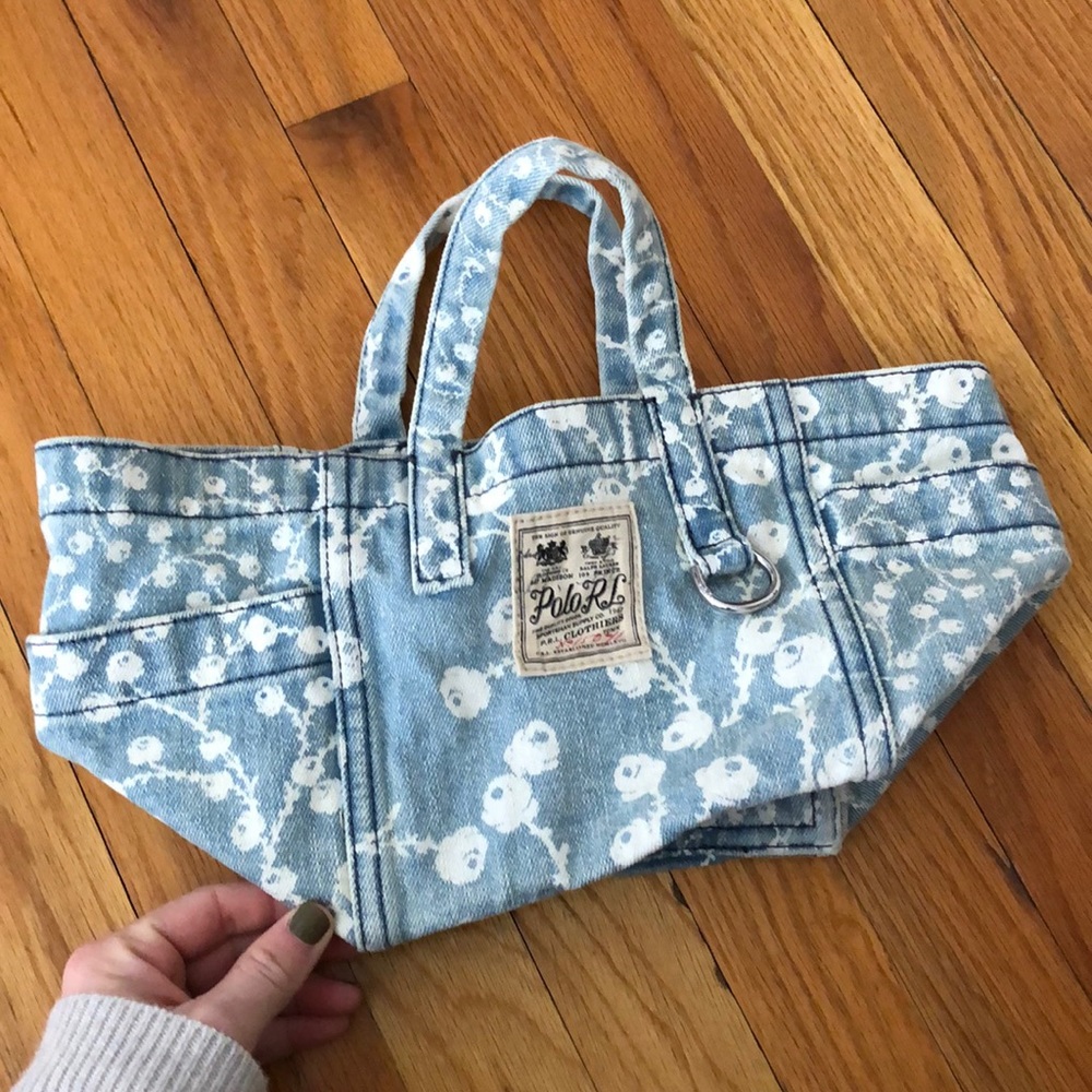 Polo Ralph Lauren Denim Mini Tote